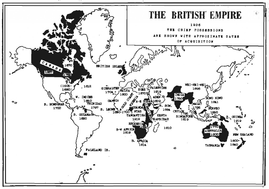 The British Empire 1936